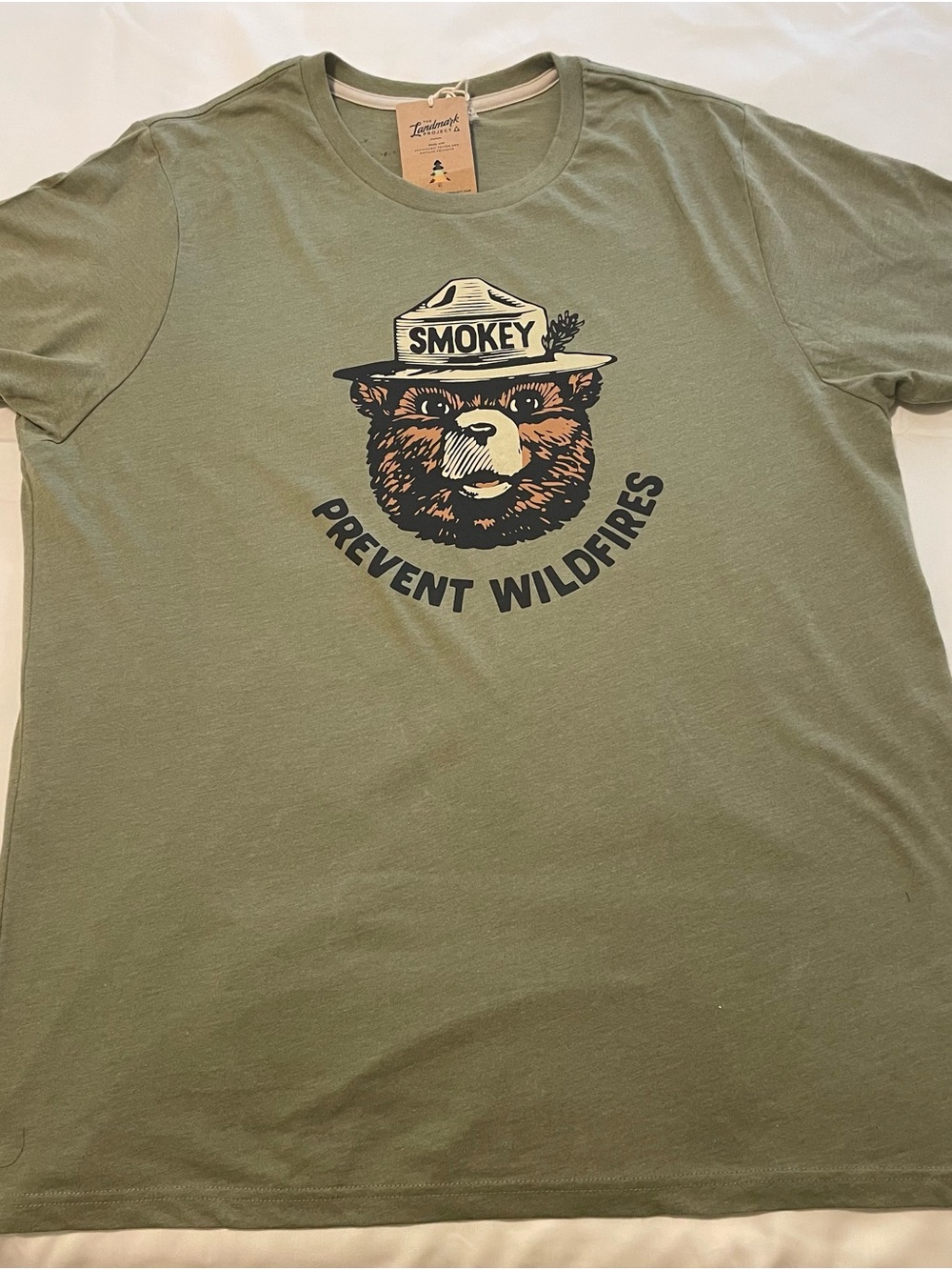Prevent Wildfires Short-Sleeve Tee - Olive Green